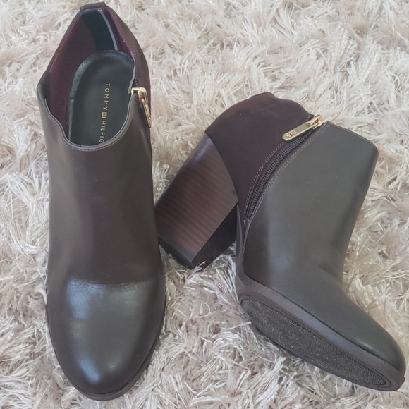 Dark Brown Ankle Boots - Picture 2 of 4